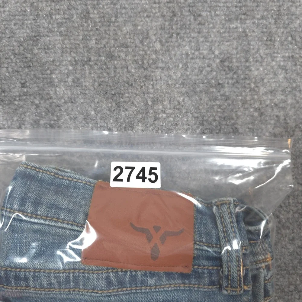 Wrangler 20X Jeans Mens 28x32 Blue Western Slim Straight Style 44 Whiskered